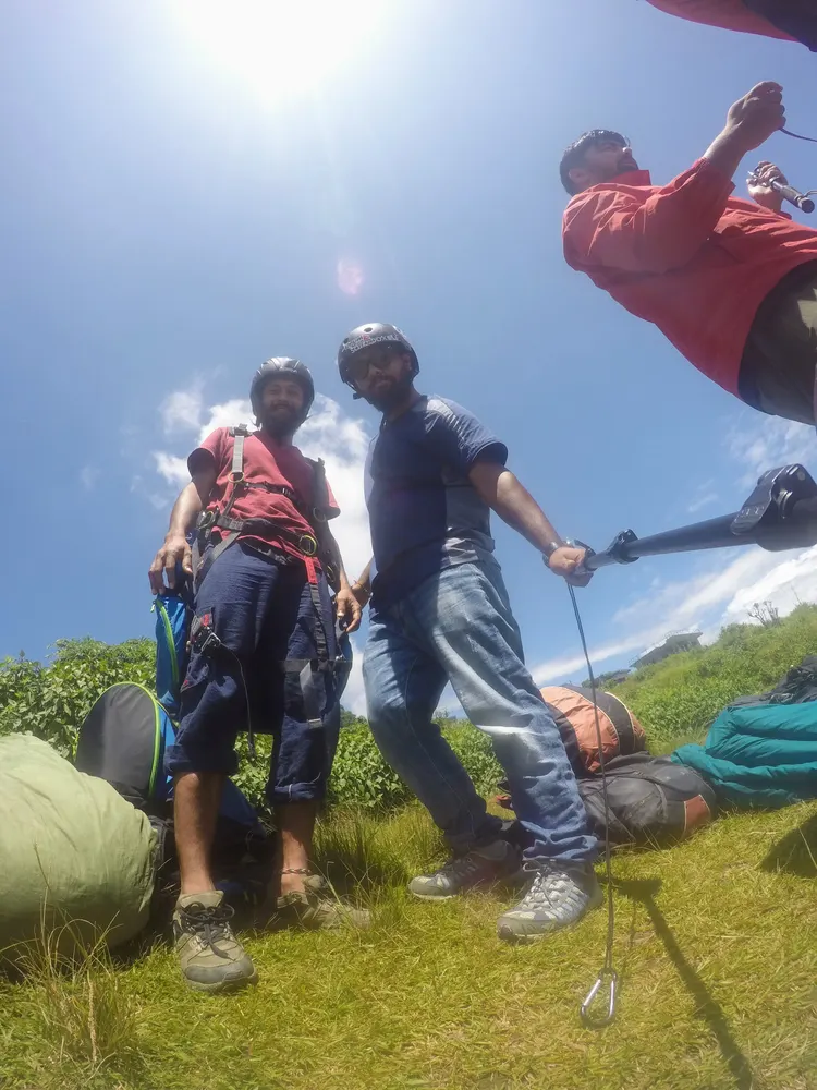 Paragliding, to feel it