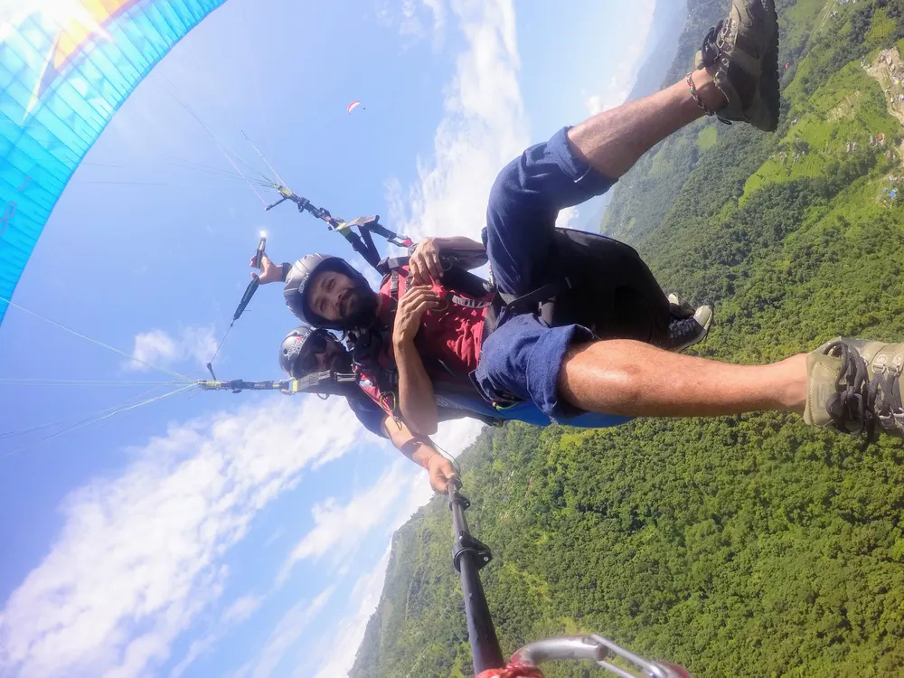 Paragliding, to feel it