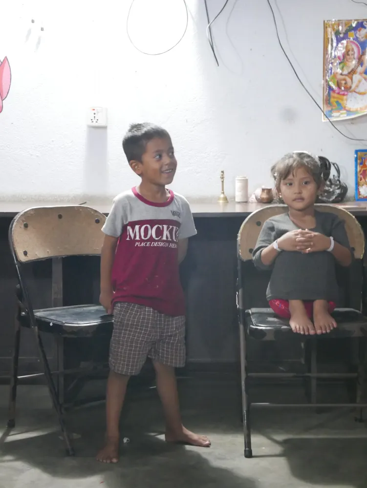 Connecting with the orphanage