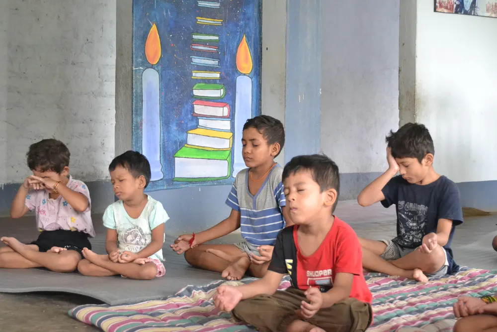 Teaching yoga