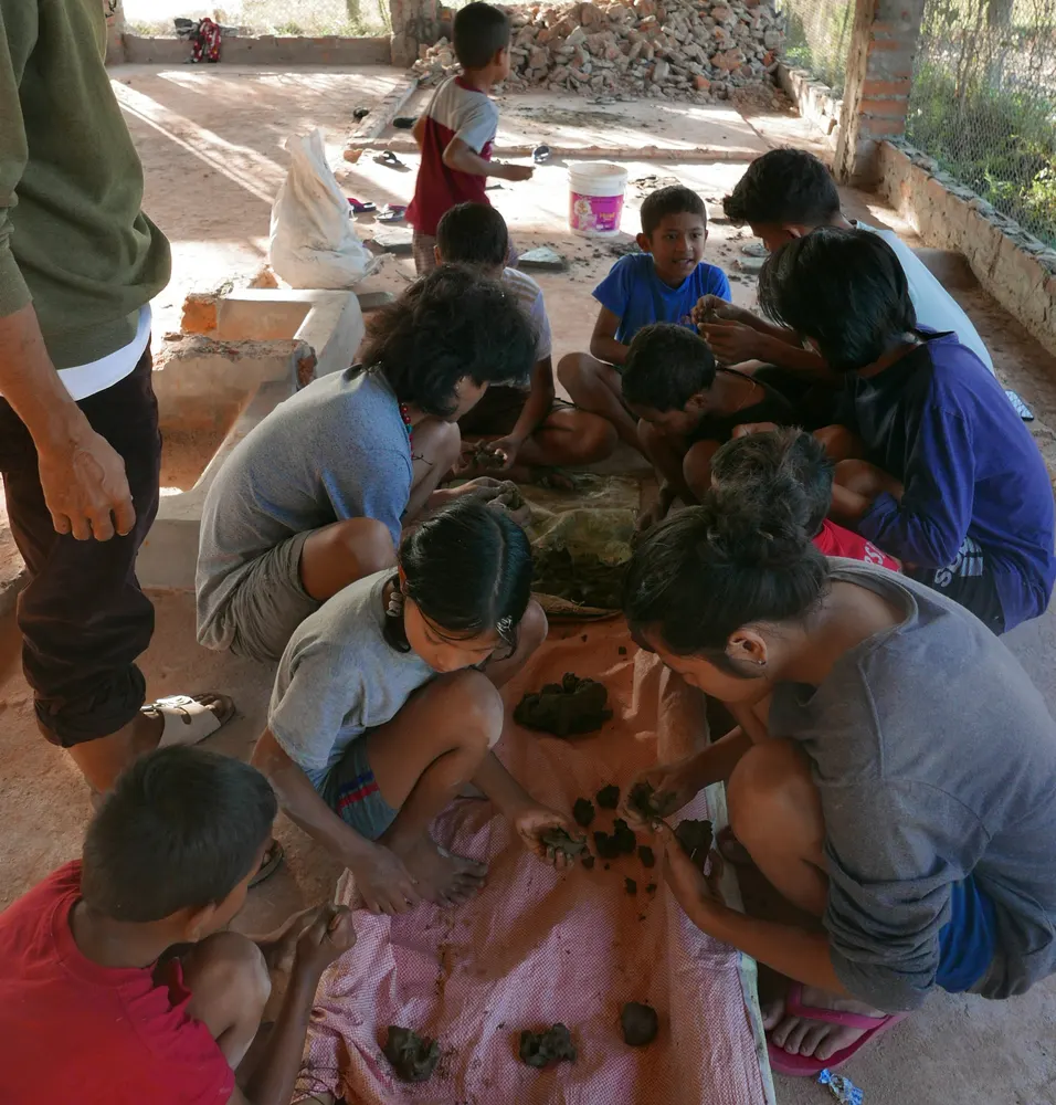Clay and wood workshops