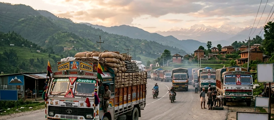Life on the road working as a khalashi on a truck across Nepal